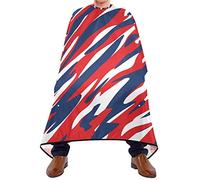 Mantellina Parrucchiere Usa Patriotic Camouflage Taglio Di Capelli Personalizzati Traspirante Parrucchiere Panno Grembiule, Per Taglio E Colore, Uso Domestico, Bambini, 140x168cm