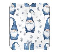 Mantellina Parrucchiere Watercolor Gnomes Snowflakes Mantello Barbiere Per Uomo Personalizzati Traspirante Parrucchiere Panno Grembiule, Per Uomo, Acconciatura, Bambini, 140x168cm