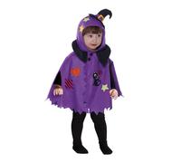 Mantellina streghina baby 18-36 mesi - carnaval queen