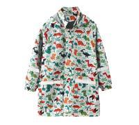 Mantello Antipioggia Impermeabile Con Cappuccio (Ragazzi E Ragazze) Antivento Manica Lunga Stile Trench