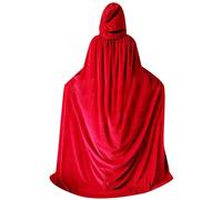 Mantello Con Cappuccio Costume Da Vampiro Corvo In Velluto Per Cosplay | Cappa Con Cappuccio Da Vampiro Per Cosplay Per Uomo Donna Feste Compleanno Travestimento Giochi Di Ruolo Eventi S
