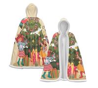 Mantello con cappuccio di Halloween - Mantello personalizzato per Natale, Hallow