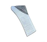 Mantello con cappuccio in lamina di alluminio con tesa larga, cappello traspirante per protezione da sole e pioggia, per giardinaggio, pesca e agricoltura, mantello leggero isolante termico (80 cm)
