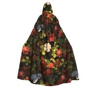 Mantello con cappuccio per adulti di Halloween YYHHAOFA Clover in the Shred modello super grande mantello con cappuccio con papillon