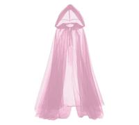 Mantello Con Cappuccio Traspirante Mantelle Lunghe Poncho Scialle Avvolgente Scialle Da Sposa Velato Morbido Per Le Donne Attività All'aperto Abbigliamento Da Spiaggia Copricostume Con Cappuccio