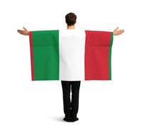Mantello con maniche stampate per gli appassionati di sport | Mantello indossabile della squadra con maniche per giochi, feste ed eventi. Carica il tuo design