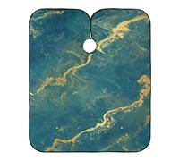 Mantello Da Barbiere Arte Astratta In Marmo, Grembiule Professionale Mantellina Da Taglio Poliestere Taglio Di Capelli Da Salone Mantello Per Taglio E Capelli Che Muoiono Barbiere Styling