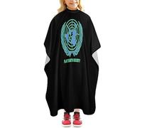 Mantello Da Barbiere Flat Earth Society Grembiule Da Parrucchiere Unisex Mantella Parrucchiere Regolabile Mantelle Per Parrucchiere Per Hair Styling Capelli Che Muoiono Parrucchieri 140x168cm