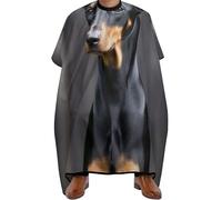 Mantello da Barbiere German Doberman Pinscher, Fashion Grembiule da Parrucchieres Professionale Mantella Barbiere per Adulti Uomini 140X168cm