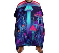 Mantello da Barbiere Magic Mushroom Mushrooms Scenery, Fashion Grembiule da Barbieres Professionale Mantella Parrucchiere per Donne Barbieri 140X168cm