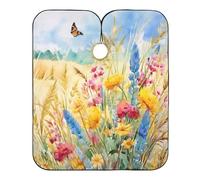 Mantello Da Barbiere Rural Flowers And Butterfly Grembiule Da Parrucchiere Unisex Mantelle Per Parrucchiere Regolabile Mantello Da Parrucchiere Per Parrucchieri Hair Styling 140x168cm