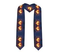 Mantello da laurea con stampa Pixel Particle Storm (182,9 cm), regalo di laurea, pieno di senso cerimoniale,