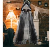 Mantello da strega di Halloween, mantello da mago per spettacoli teatrali,
