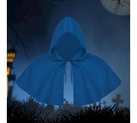 Mantello da strega per Halloween, cosplay, per travestimenti da palcoscenico