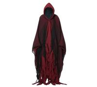 Mantello di Halloween per uomo - Cappotto con cappuccio unisex per adulti | per costumi, feste e teatro di Halloween