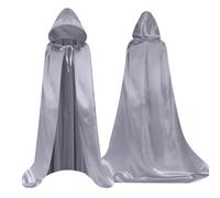 Mantello Halloween Mantello Con Cappuccio Lungo Capo Costume Mantello da Vampiro