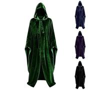 Mantello mago mago mantello cosplay abito adulto costume