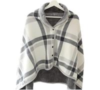 Mantello Multiuso Coperta Ispessimento Vecchio Scialle Sedia a Rotelle Coperte Calde Coprire per I Pazienti Anziani Tempo Freddo (Size : B)