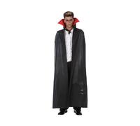 Mantello Nero Multicolore Taglia unica Vampiro