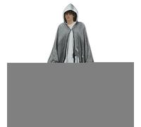 Mantello per adulti tenebroso con cappuccio per Halloween | mantello con cappuccio spaventoso per adulti unisex per costumi, feste e teatro di Halloween