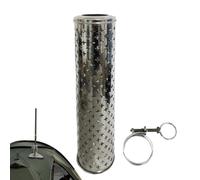 Mantello per camino | Coperchio per camino in acciaio inossidabile | Sfiato per tubi anti-riscaldamento, accessori per stufa da campeggio per casa, campeggio, tenda, barbecue