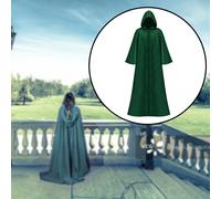 Mantello per costume di Halloween per adulti, accessorio per costume, mago,