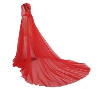 Mantello per Halloween, velo da sposa, in rete, elegante, vintage, alla moda, semplice, a tema, per feste in maschera