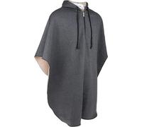 Mantello per Sedia a rotelle, Calda Coperta Antivento in Peluche per Sedia a rotelle Autunnale e Invernale, Mantello per Sedia a rotelle di Dimensioni universa (Size : Heather Gris Hombre)