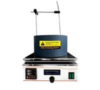 Mantello riscaldante elettrico digitale 2 in 1 Agitatore magnetico da 1000 ml Piastra Termostato laboratorio Riscaldamento controllato PID