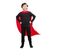 Rubies Mantello Superman Movie per bambino e bambina, Taglia Unica, Unisex, Licenza Ufficiale DC Comics Superman per Carnevale, feste, cosplay e Halloween