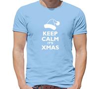Mantenere Calm It's Natale - T-Shirt - Natale Babbo Natale Segreto Funny