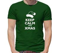 Mantenere Calm It's Natale - T-Shirt - Natale Babbo Natale Segreto Funny