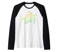 Mantenere la conservazione dell'Oceano della Tartaruga Libera di plastica del Mare Maglia con Maniche Raglan