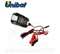 MANTENITORE DI CARICA BATTERIA MOTO 6/12V AUTOMATICO UNIBAT CH-1000 STD/LITIO