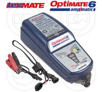 MANTENITORE DI CARICA BATTERIE OPTIMATE 6 AMPMATIC 12V 3-240 AH AUTO CARAVAN