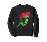 Mantide Religiosa innamorata del Suo Partner, l'insetto Felpa