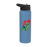Mantide religiosa innamorata del suo partner, l'insetto Stainless Steel Insulated Water Bottle