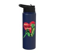 Mantide religiosa innamorata, non perdere la testa Stainless Steel Insulated Water Bottle