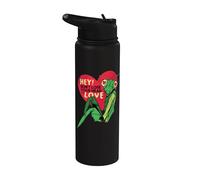 Mantide religiosa innamorata, non perdere la testa Stainless Steel Insulated Water Bottle