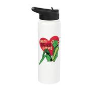 Mantide religiosa innamorata, non perdere la testa Stainless Steel Insulated Water Bottle