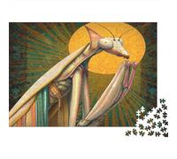 Mantide religiosa Puzzle Per Adulti || 1000pcs (75x50cm) Puzzle Giochi EduGattoivi,decorazioni Per La Casa