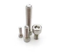 Mantiene le cose saldamente 10 pezzi M3 M4 M5 M6 M8 304 A2 acciaio inox nero classe 12.9 acciaio DIN912, vite a esagono incassato adatta per molti luoghi di utilizzo (acciaio inox 304, 5MM_M6)