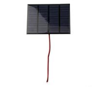 Mantieni facilmente i tuoi dispositivi carichi ovunque con l'affidabile e design del nostro caricabatterie solare portatile da 3 W