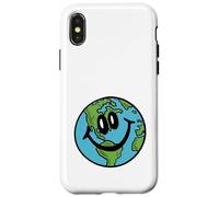 Mantieni felice la Terra - Salva il pianeta, la pace nel mondo, l'ambiente Custodia per iPhone X/XS