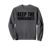 Mantieni gli immigrati anti razzismo anti-Trump Felpa
