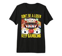Mantieni Il Gioco D'Azzardo Divertente Casino Gioco D'Azzardo Meme Maglietta Premium