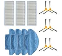 Mantieni il per tuo aspirapolvere al suo meglio spazzola laterale, panni , set di filtri per T550W, per Netbot S12 (A)