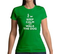 Mantieni la Calma e a Piedi Cane - Donna T-Shirt - Canina Animali Cani Love