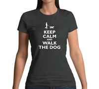 Mantieni la Calma e a Piedi Cane - Donna T-Shirt - Canina Animali Cani Love