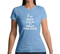 Mantieni la Calma e a Piedi Cane - Donna T-Shirt - Canina Animali Cani Love
